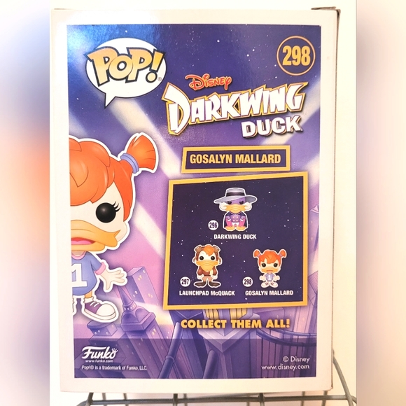 New Funko Pop! Disney Dark Wing Duck Gosalyn Mallard #397 - Picture 4 of 7